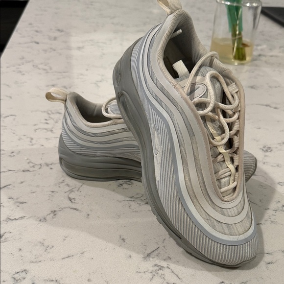Nike Gray and White Athletic Shoes - Picture 1 of 3
